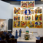 Encuentros ante el Retablo